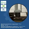 Фланец для сквозного крепежа на гайку для двигателя 1/8-1/6 л.с. с подшипником 12 мм Фланец для сквозного крепежа на гайку для двигателя 1/8-1/6 л.с. с подшипником 12 мм