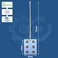 Насадка лопастная 80х95х300х8 Насадка лопастная 80х95х300х8