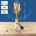 Дозатор (фасовщик) пневматический для жидкостей, масел и эмульсий 10-100мл