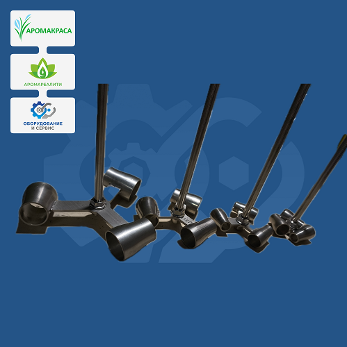 Насадка Visco jet (коническая) под шток с гайками 150x8x500