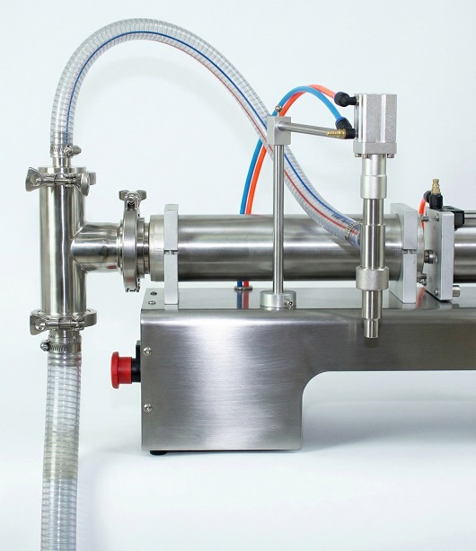 Пневматический дозатор поршневой с точной регулировкой