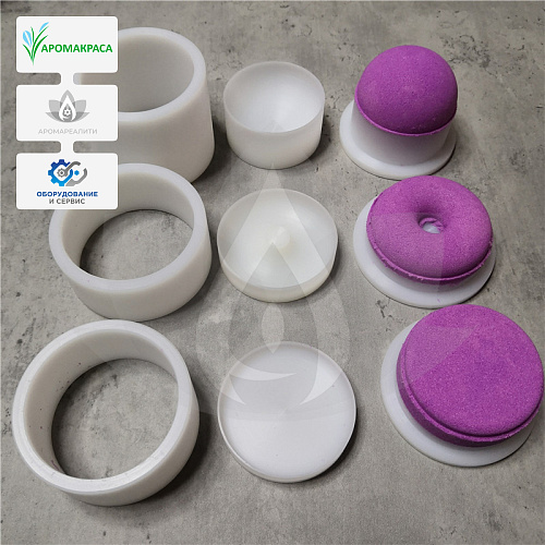 Формочка для мыла, бомбочек или сухого шампуня «треугольник» Формочка для мыла, бомбочек или сухого шампуня «треугольник»